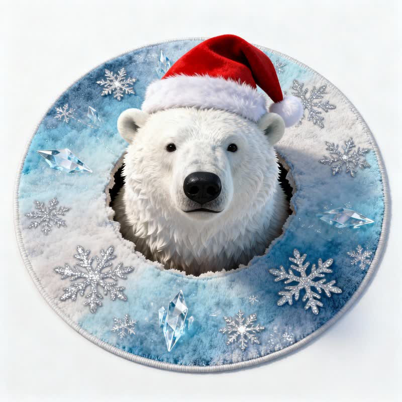 Tapis de Noël Ownkoti avec effet 3D - image 7