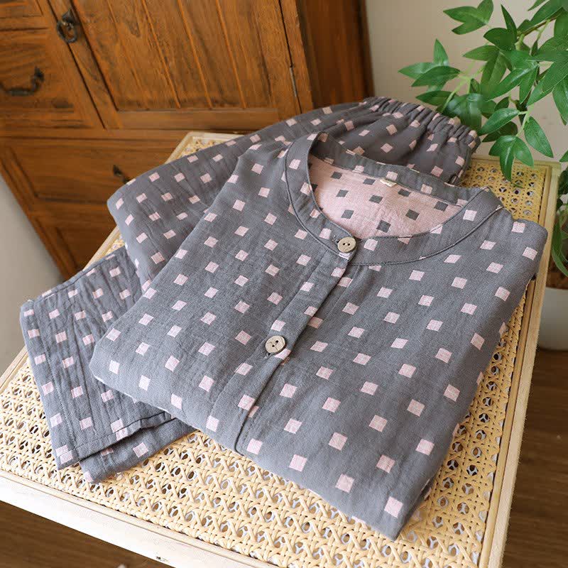 Vêtements d'intérieur Ownkoti en gaze de coton à manches longues - image 20