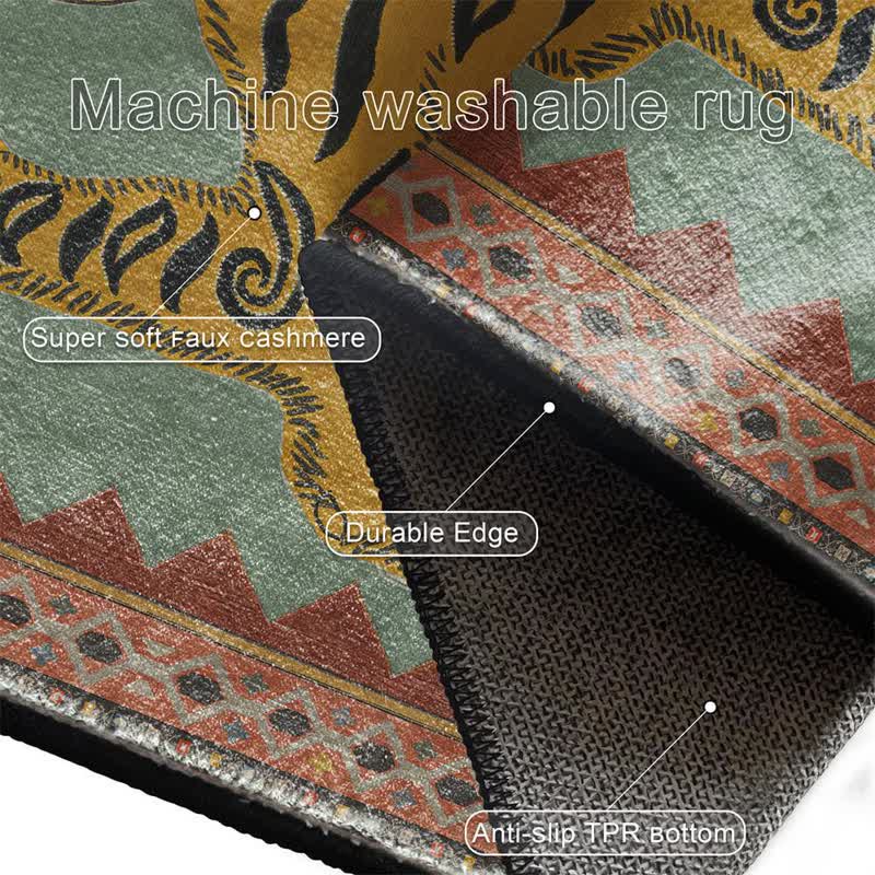 Tapis rectangulaire pliable Ownkoti Tigre du Tibet - image 6
