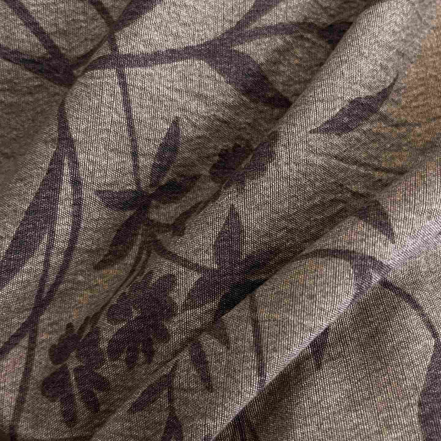 Ensemble de literie à motif de feuilles rétro, boutons en lin (4 pièces) - image 4