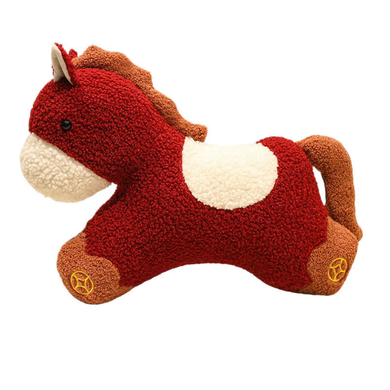 Coussin en peluche cheval signe du zodiaque festif - image 8