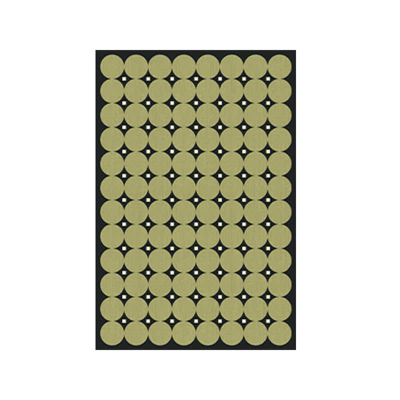 Tapis à motifs ronds et carrés - image 8