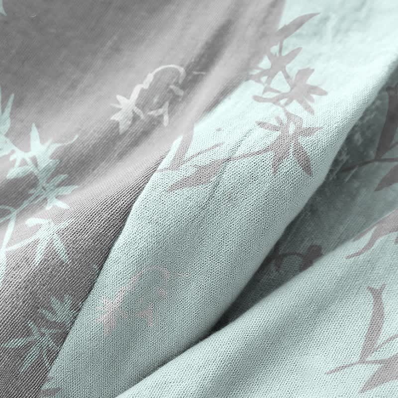 Peignoir élégant en coton de bambou (double gaze) - image 6