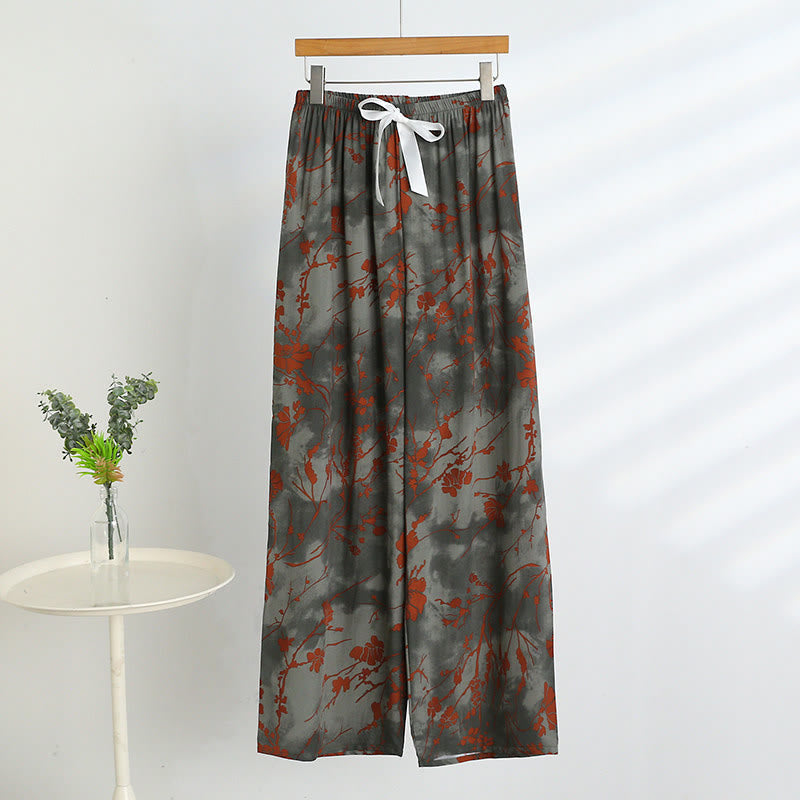 Ensemble pyjama composé d'un débardeur fleuri et d'un pantalon, par Artistic Branch - image 6