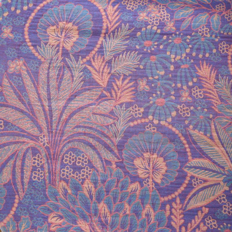 Peignoir en coton à manches courtes Jungle Leaf - image 6