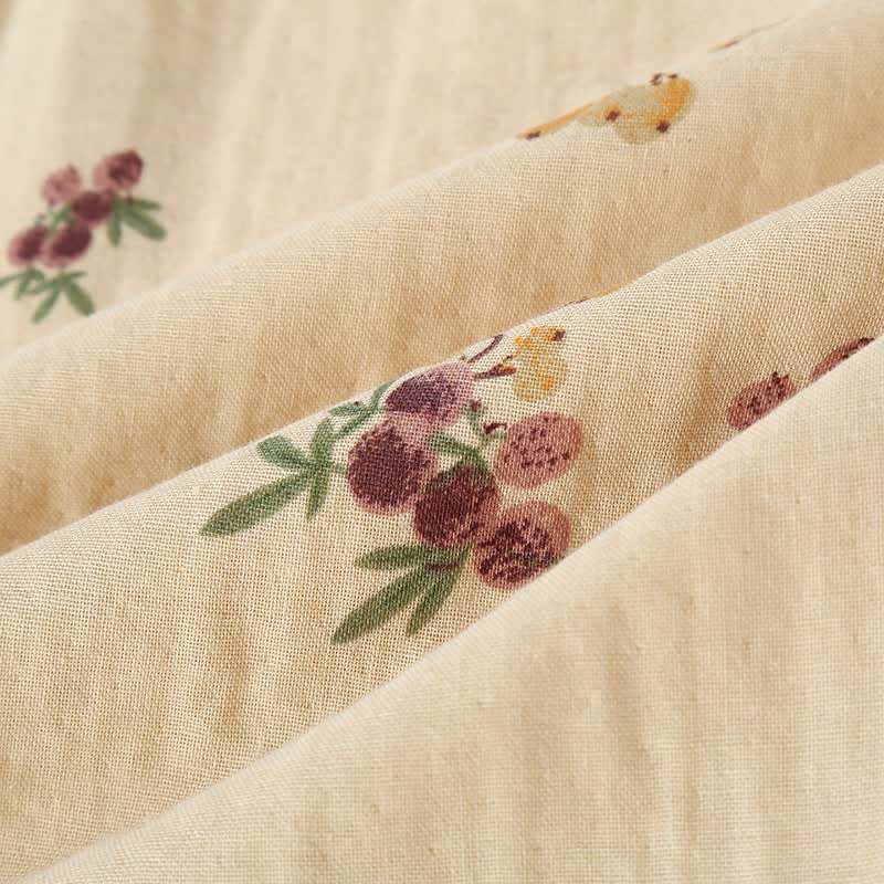 Ensemble pyjama en coton à imprimé nèfle (3 pièces) - image 9