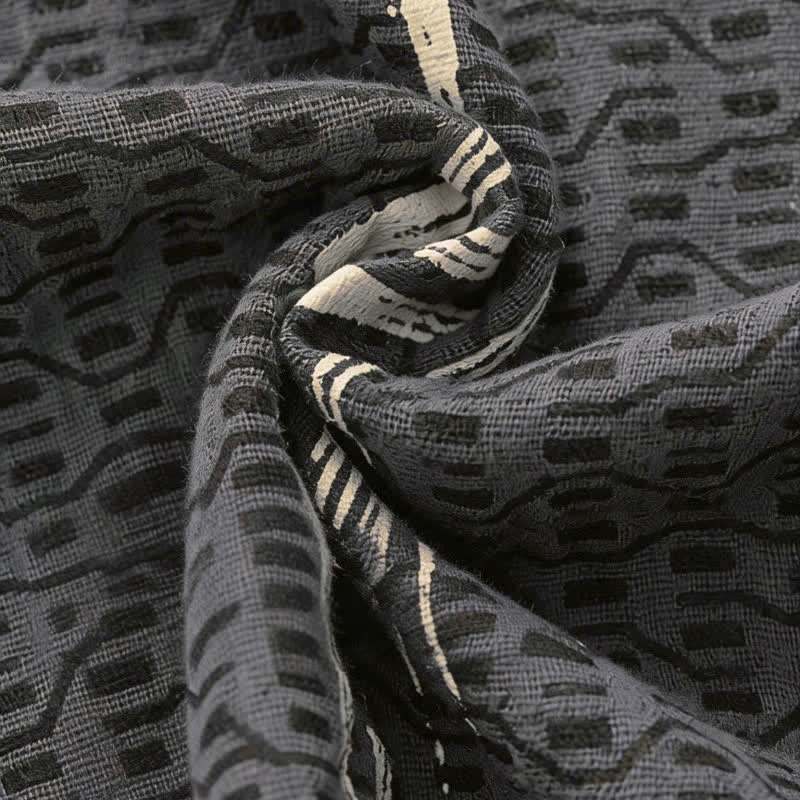 Chemise de nuit en pur coton, inspirée du bambou - image 7