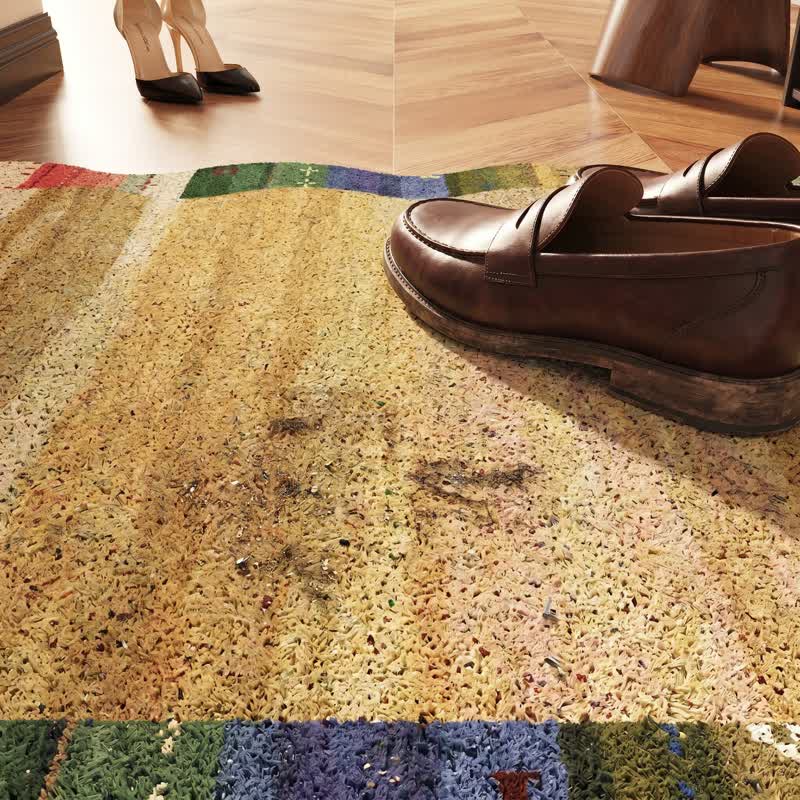 Tapis d'entrée antidérapant persan vintage Ownkoti - image 6