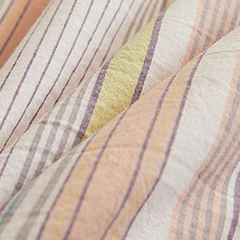 Ensemble de literie d'été Ownkoti Soft Plaid Pure Summer - image 8