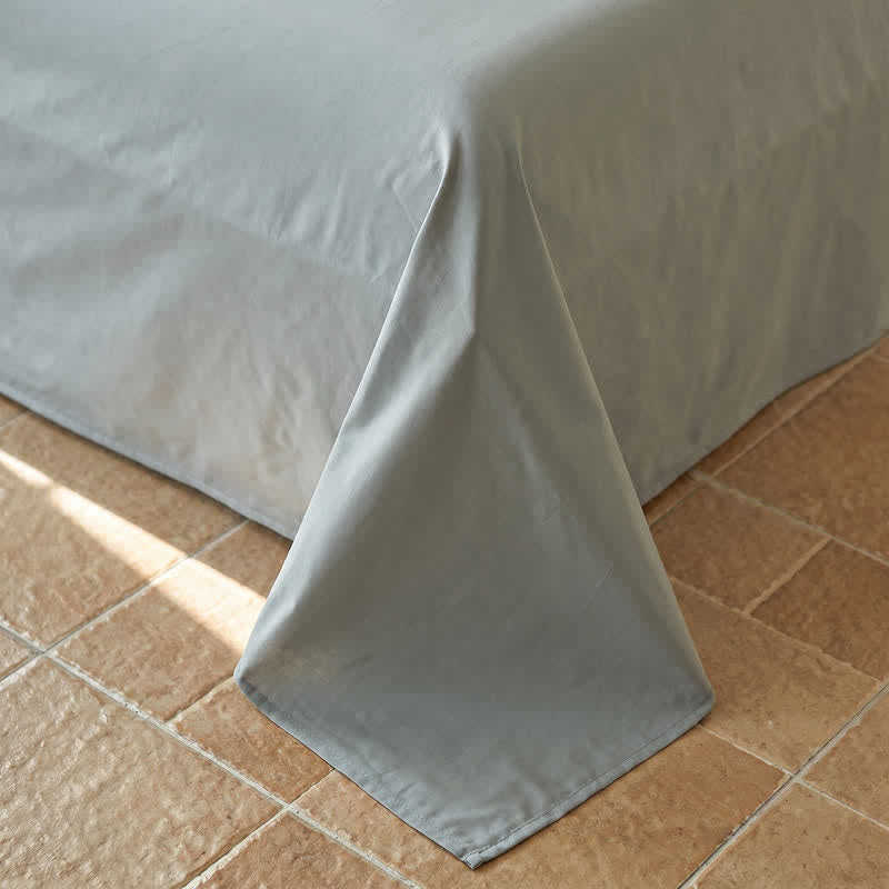 Ensemble de literie Ownkoti Airy Blue Stripe en gaze double - image 3