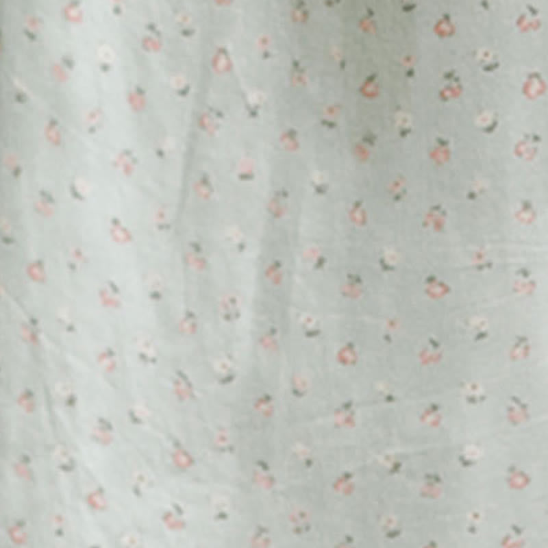 Ensemble de détente Ownkoti Mint Floral Satin Camisole et Short - image 10