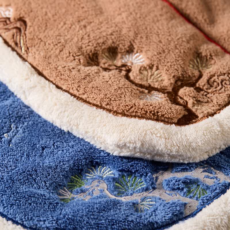Serviette de toilette Ownkoti en polaire corail et calebasse chinoise - image 5