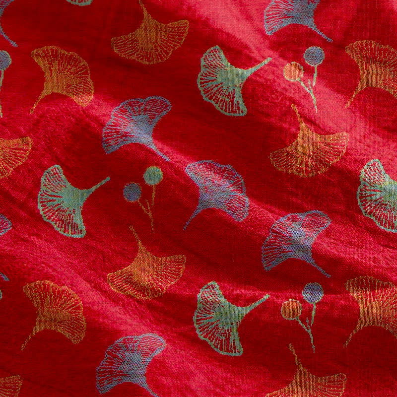 Robe d'intérieur à bretelles nouées et imprimé floral Ginkgo d'Ownkoti - image 49