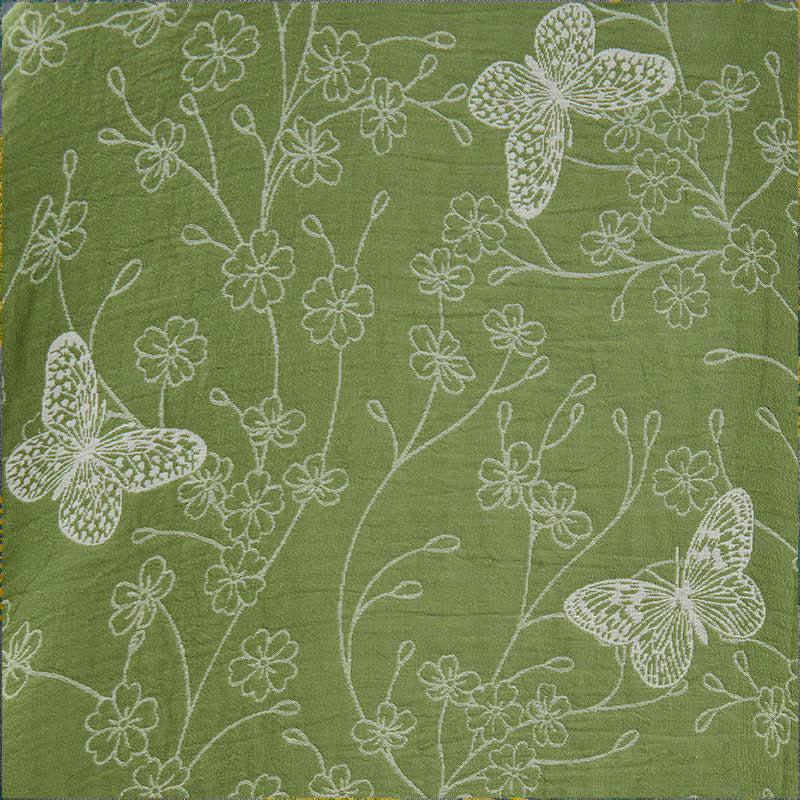 Peignoir kimono papillon botanique olive Ownkoti - image 6