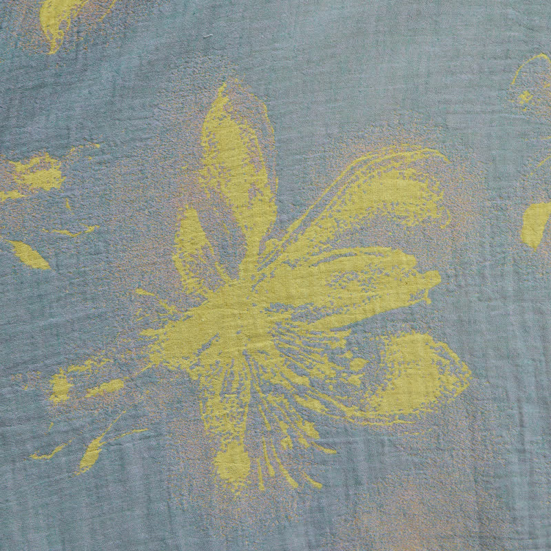 Kimono Ownkoti bohème à fleurs en double gaze de coton à fleurs - image 6