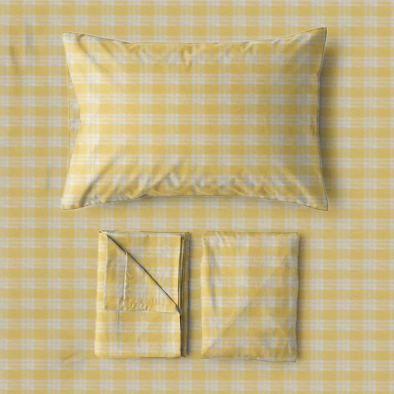 Ensemble de literie pour dortoir Ownkoti Sunny Gingham Twin XL - image 5