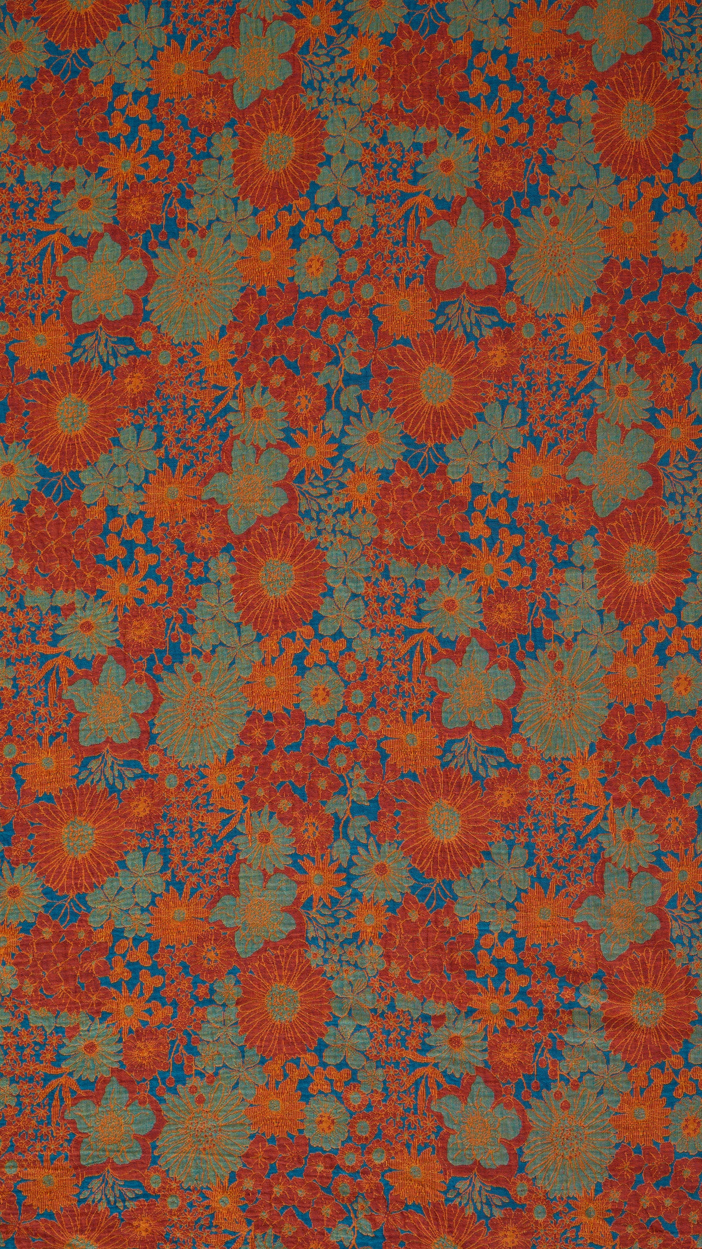 Ensemble de literie en gaze de coton à motif floral rétro Ownkoti - image 9