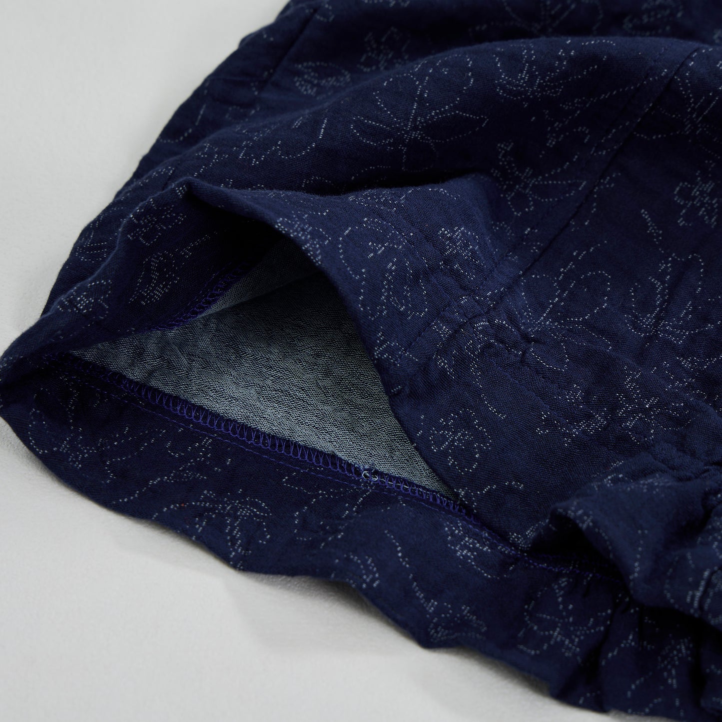 Ensemble de détente Ownkoti rétro bleu marine à fleurs, débardeur en coton. - image 9
