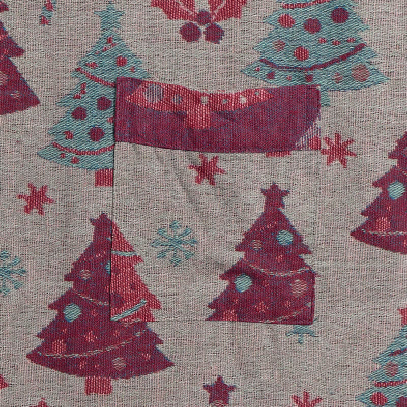 Kimono de Noël Ownkoti en gaze de coton, motif sapin de Noël - image 23