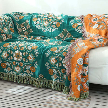 Couette réversible à motif floral Ownkoti pour loisirs