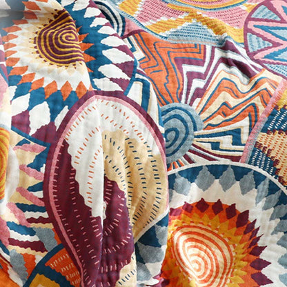 Couverture et serviette de canapé réversibles Ownkoti Nordic