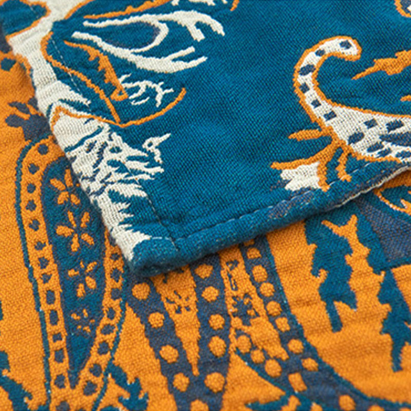 Coussins en coton bohème Ownkoti à motif floral (2 pièces)