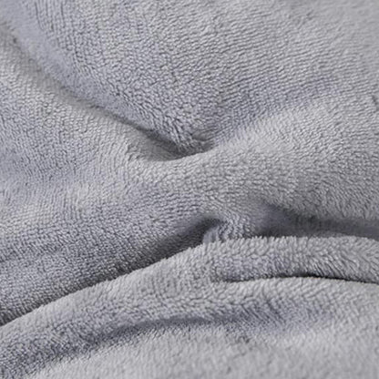 Couverture d'hiver simple, unie et douce