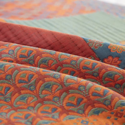 Couverture en gaze de coton respirante à trois couches