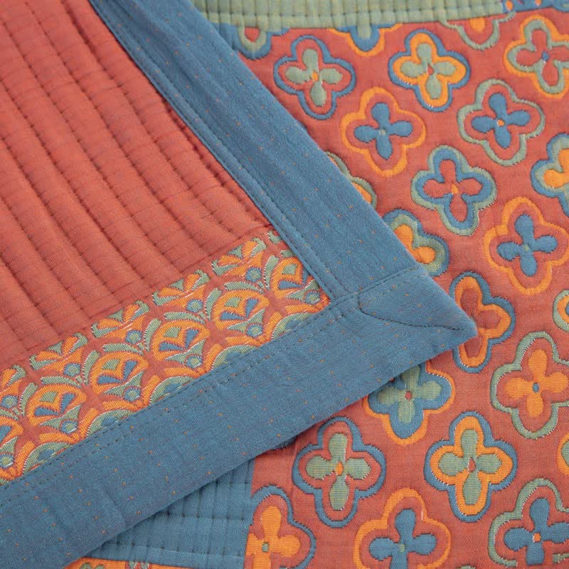 Couverture en gaze de coton respirante à trois couches