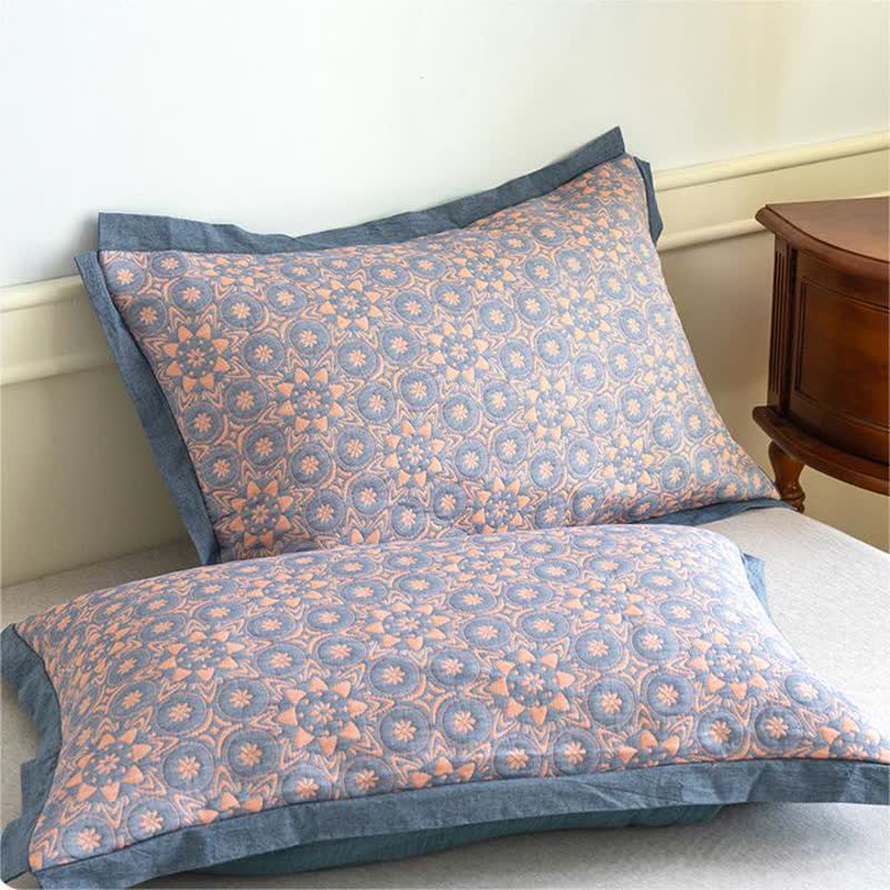 Couette luxueuse et douce en gaze de coton jacquard