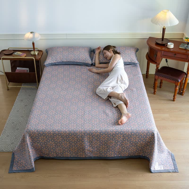 Couette luxueuse et douce en gaze de coton jacquard