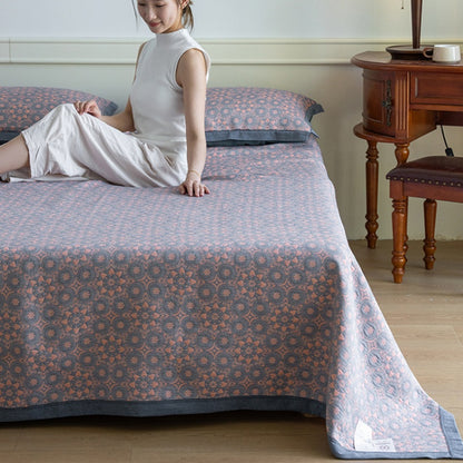 Couette luxueuse et douce en gaze de coton jacquard