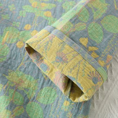 Ensemble de vêtements d'intérieur rétro vintage en gaze de coton
