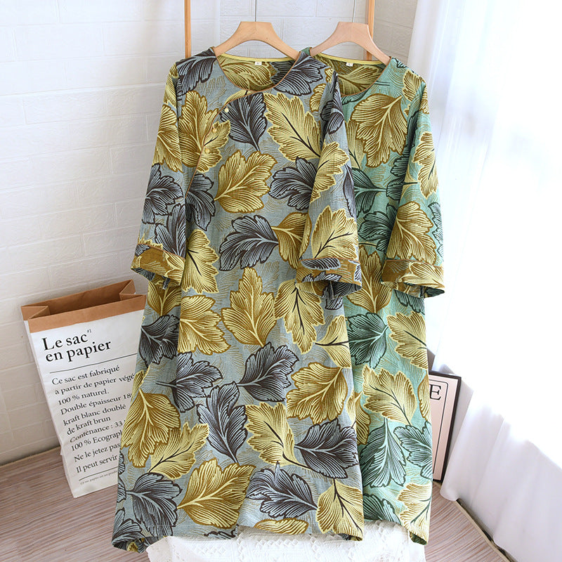 Ensemble de vêtements de détente en coton teint en fil