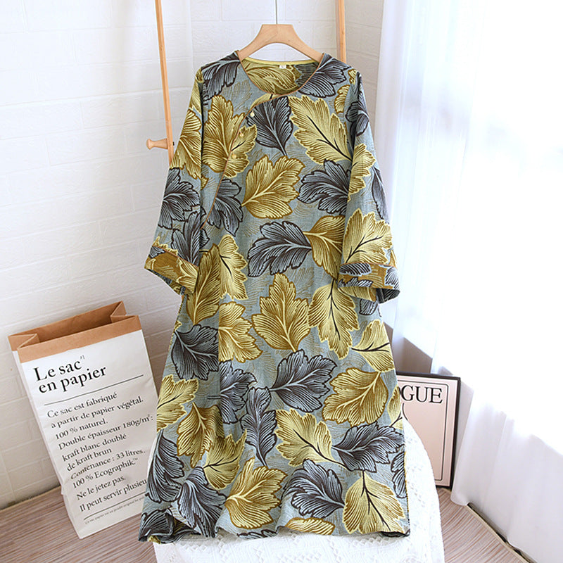 Ensemble de vêtements de détente en coton teint en fil