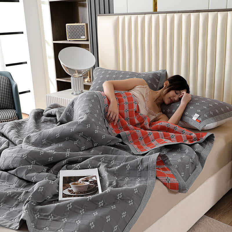 Couette en gaze respirante de style moderne