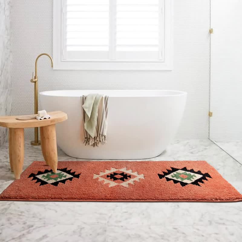 Tapis de chambre absorbant de style bohème