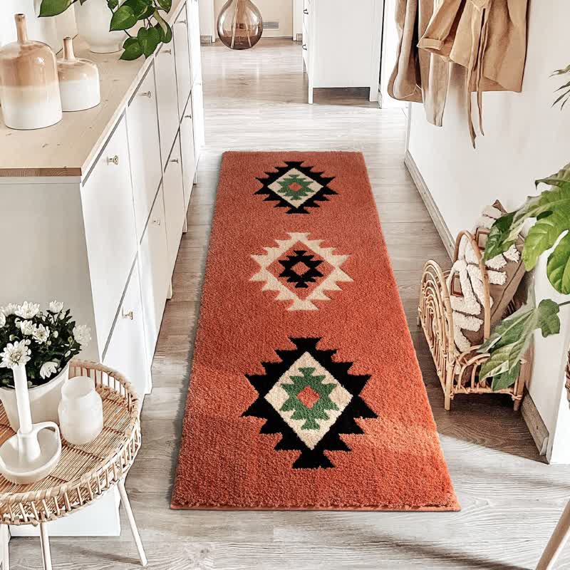 Tapis de chambre absorbant de style bohème