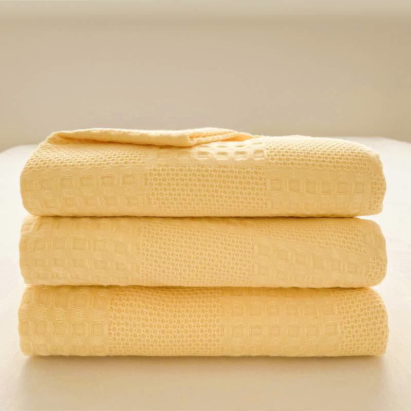 Couette légère en pur coton avec structure gaufrée