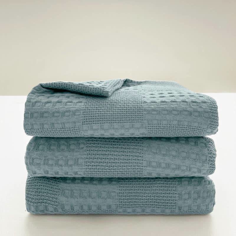 Couette légère en pur coton avec structure gaufrée