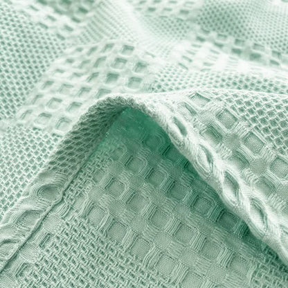 Couette légère en pur coton avec structure gaufrée