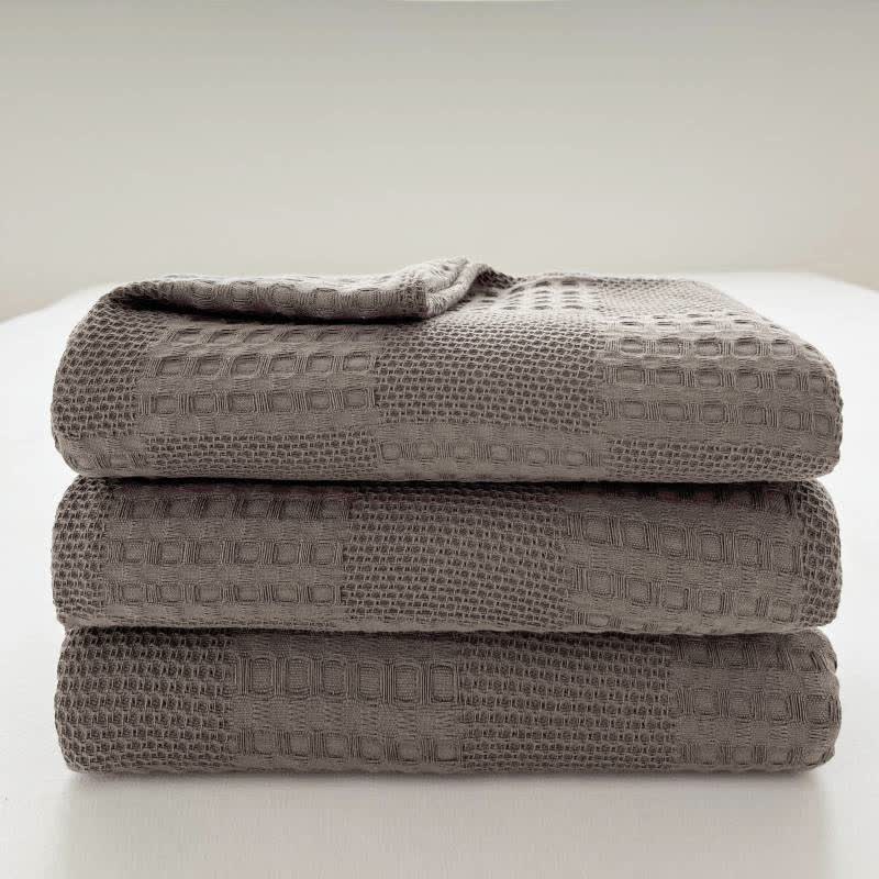 Couette légère en pur coton avec structure gaufrée