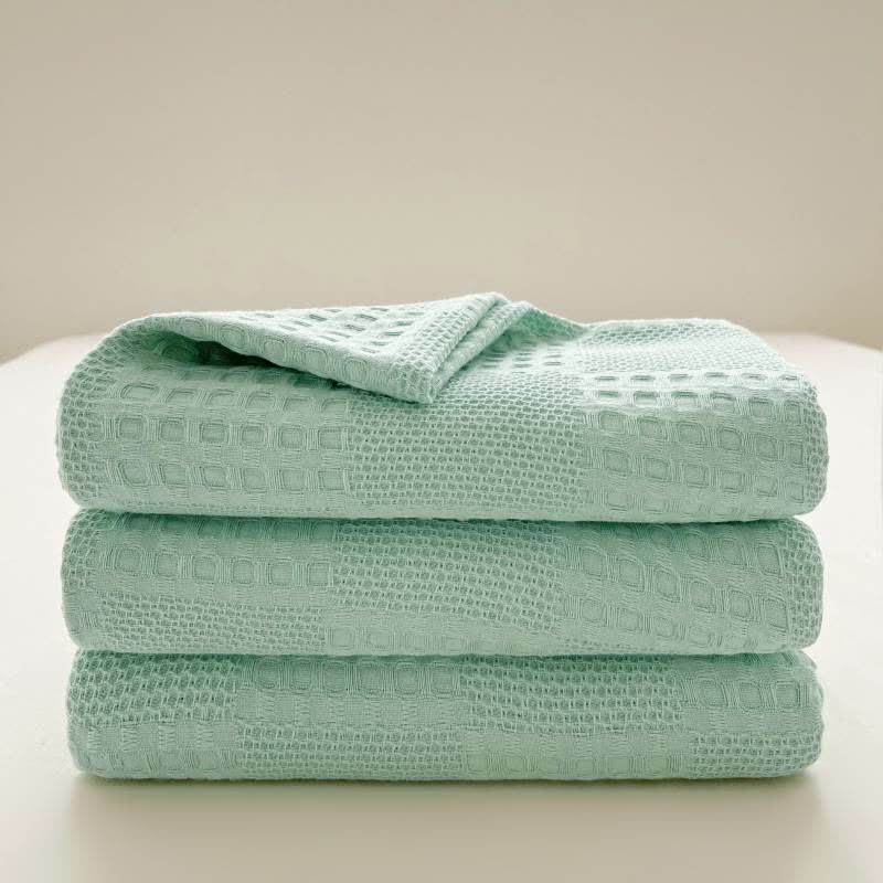 Couette légère en pur coton avec structure gaufrée