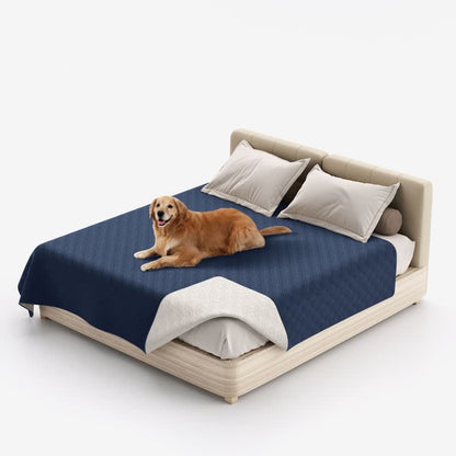 Tapis imperméable pour animaux de compagnie avec motif diamant uni