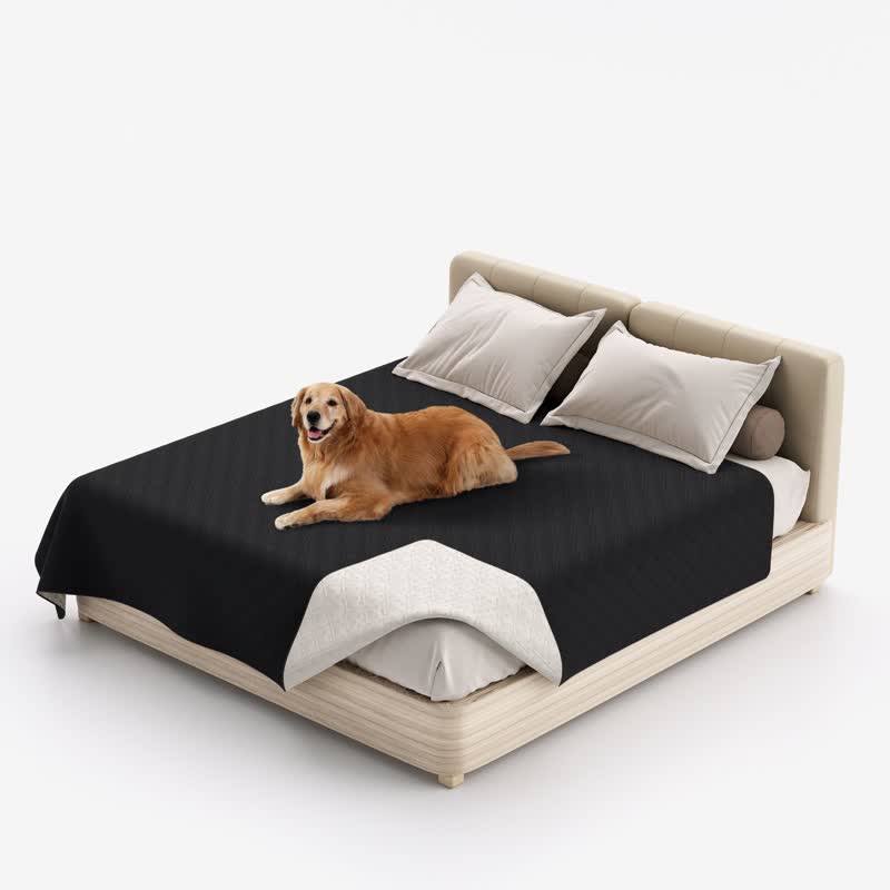 Tapis imperméable pour animaux de compagnie avec motif diamant uni