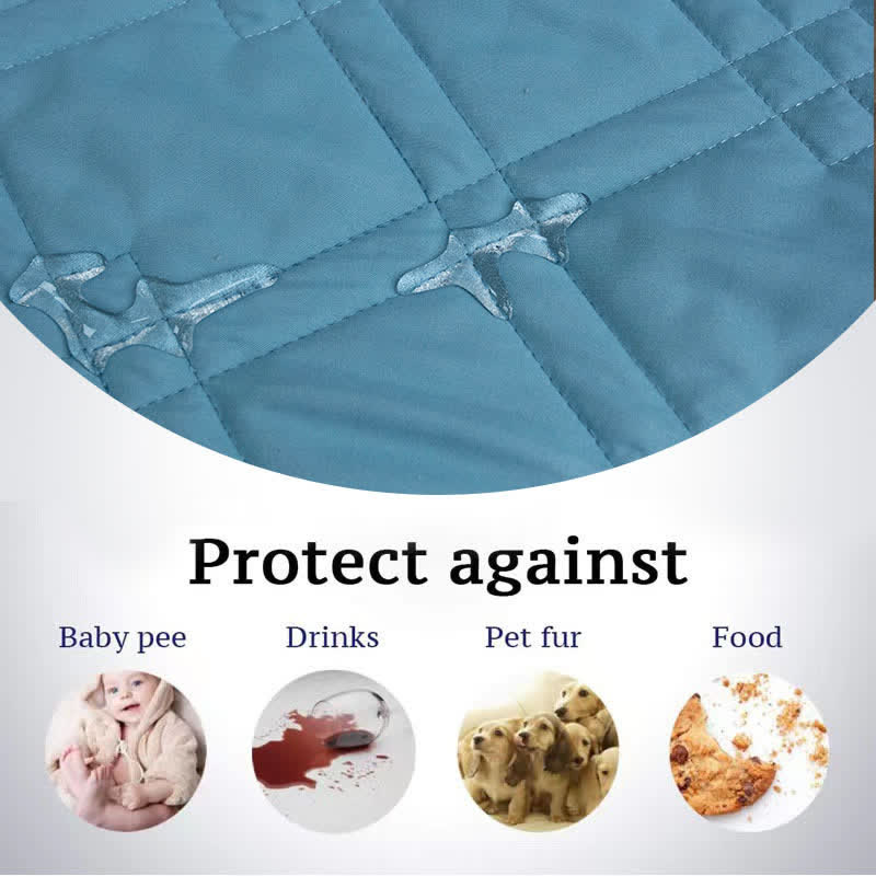 Tapis imperméable pour animaux de compagnie avec motif diamant uni