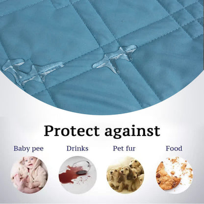 Tapis imperméable pour animaux de compagnie avec motif diamant uni