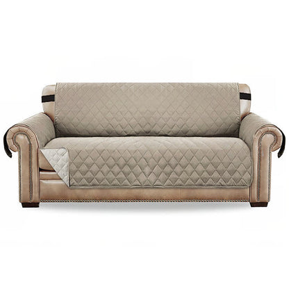 Housse de canapé imperméable avec bandes élastiques