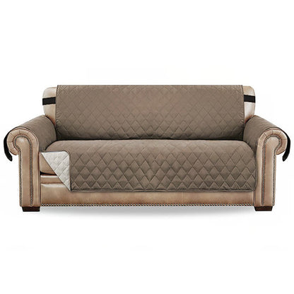 Housse de canapé imperméable avec bandes élastiques