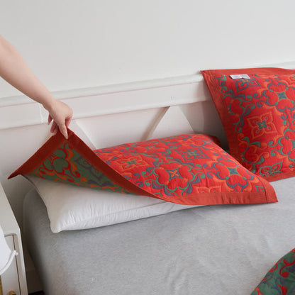 Couverture douce en gaze de coton jacquard